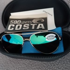 New Costa Loreto Rose Gold Grn Mirror 580 G